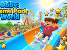Obby: Theme Park World browser game