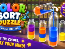 Color Sort Puzzle Milk Tea Sorting browser game