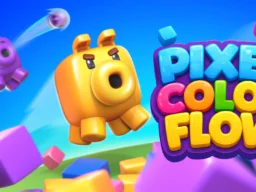 Pixel Color Flow browser game