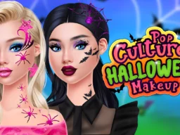 Pop Culture Halloween Makeup browser game