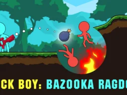 Stick Boy: Bazooka Ragdoll browser game