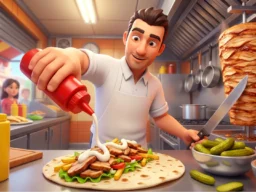 Cooking Shawarma Idle Game browser game