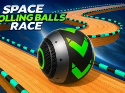 Space Rolling Balls Race browser game