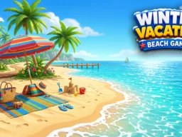 Winter Vacation Beach Games browser game