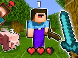 Block Battle – Noob vs Pro browser game