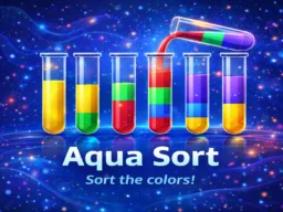 Aqua Sort: Water Color Puzzle browser game