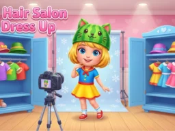 Girl Hair Salon & Dress Up browser game