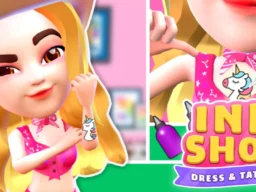 Ink Shop: Dress & Tattoo Games browser game