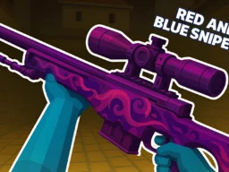 Red and Blue Snipers browser game