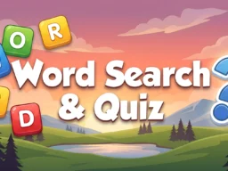 Word Search & Quiz browser game