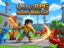 Obby: RPG Slasher Blade Loot browser game