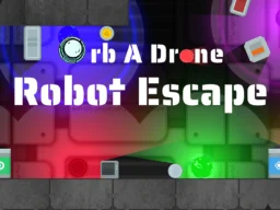 OrbaDrone – Robot Escape browser game