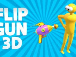 Flip Gun 3D Ragdoll Shooter browser game