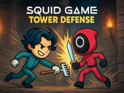 Squid Game Tower Defense browser game