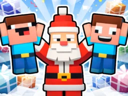 Snowy Adventures with Noob and Pro! browser game