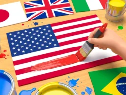 Flag Painting Game browser game
