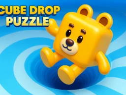 Cube Drop Puzzle browser game