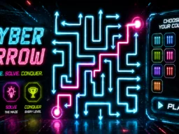 Cyber Arrows: Brain Puzzle Game browser game