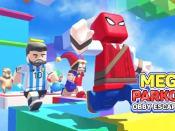 Mega Parkour: Obby Escape Run browser game