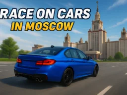 Race On Cars in Moscow browser game