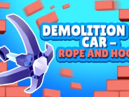 Demolition Car – Rope and Hook browser game