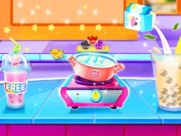 Bubble Tea Cocktail Maker Mix Drinks browser game