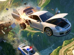 A deadly car crash browser game