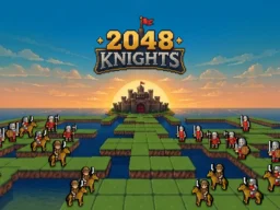 2048 Knights browser game
