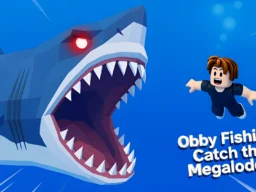 Obby Fishing: Catch the Megalodon browser game