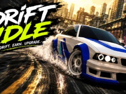 Drift Idle Drift Earn Upgrade browser game