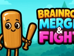 Brainrot Merge & Fight browser game