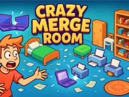 Crazy Merge Room browser game