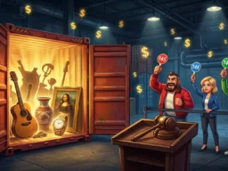Container Auction browser game