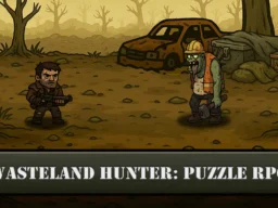 Wasteland Hunter: puzzle RPG browser game