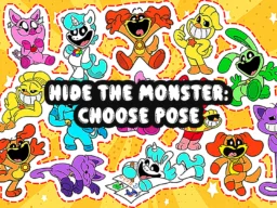Hide the Monster: Choose Pose browser game