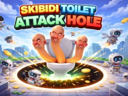 Skibidi Toilet: Attack Hole browser game