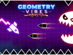 Geometry Vibes Monster browser game