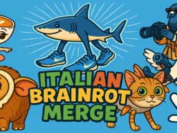 Italian Brainrot: Animals Merge Puzzle browser game