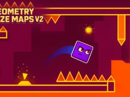 Geometry Maze Maps V2 browser game