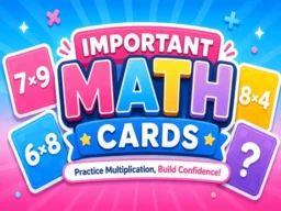 Important Math Cards browser game
