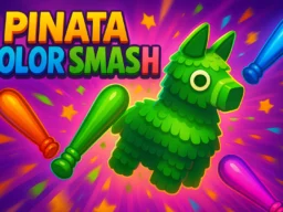 Pinata Color Smash browser game