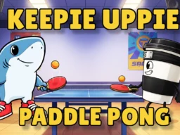 Keepie Uppie Paddle Pong browser game