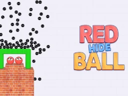 Red Hide Ball browser game
