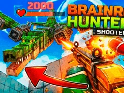 Brainrot Hunters: Shooter 3D browser game