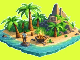Desolate Isle: Survival browser game
