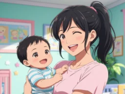 Baby Sitter: Merge 2 browser game