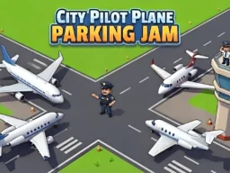 City Pilot Plane Parking Jam browser game