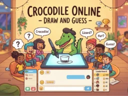 Crocodile Online – Draw and Guess browser game