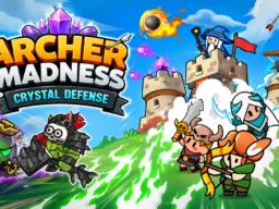 Archer Madness: Crystal Defense browser game