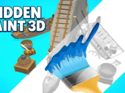 Hidden Paint 3D browser game